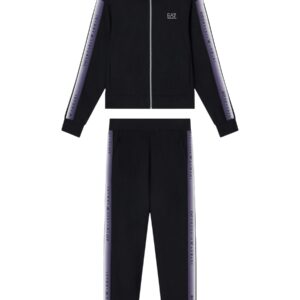 Shop Ea7 Women’s Black Jumpsuit 2475883 at Brands Seekers