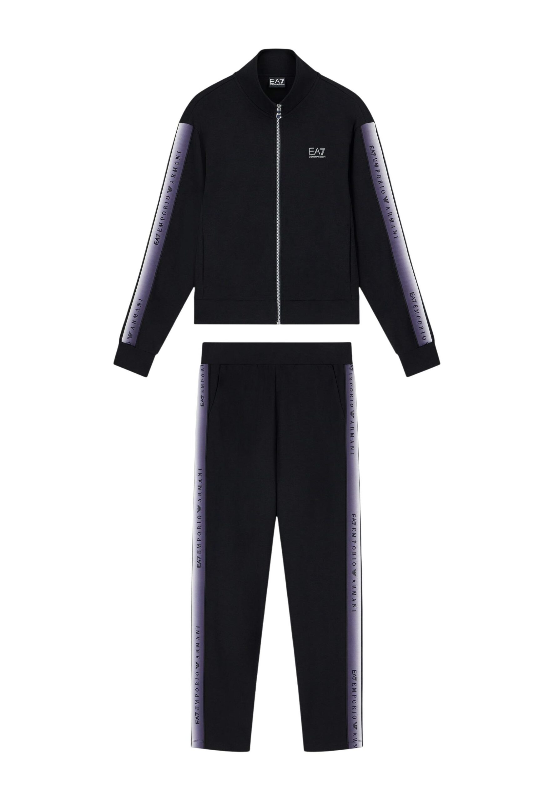 Shop Ea7 Women’s Black Jumpsuit 2475883 at Brands Seekers