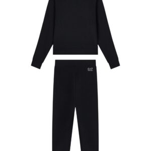 Shop Ea7 Women’s Black Jumpsuit 2475883 at Brands Seekers