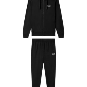Shop Ea7 Men’s Black Tracksuit 2475884 at Brands Seekers
