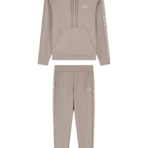 Shop Ea7 Women’s Beige Jumpsuit TRACKSUIT at Brands Seekers
