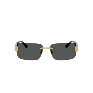 Shop Versace Men’s Gold Sunglass 2475619 at Brands Seekers