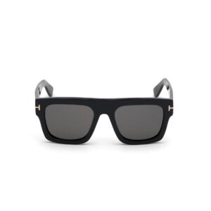 Shop Tom Ford Men’s Black Sunglass Fausto at Brands Seekers