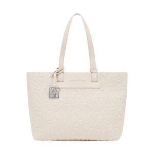 Shop Armani Exchange Women’s Beige Bag 2475920 at Brands Seekers