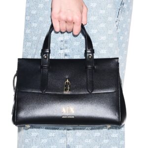 Shop Armani Exchange Women’s Black Bag 2475940 at Brands Seekers