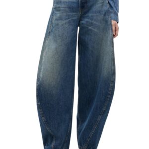 Shop Tommy Hilfiger Jeans Women’s Blue Jean ELLA MID BARREL at Brands Seekers