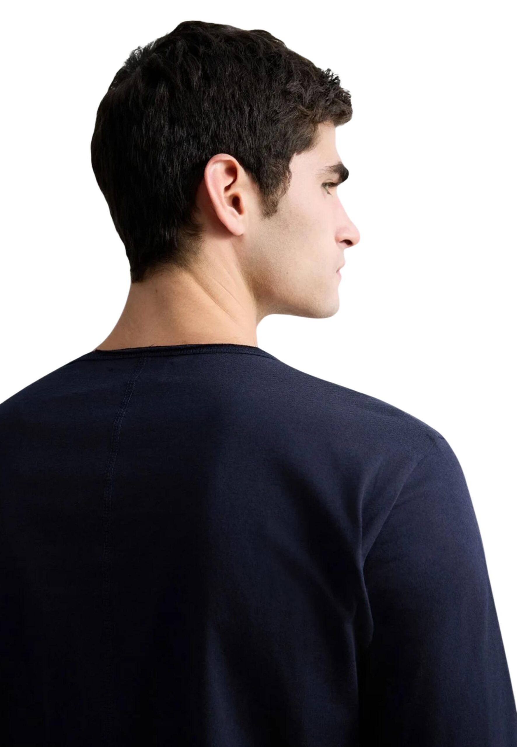Shop Replay Men’s Blue T-Shirt BASIC JERSEY 30/1 at Brands Seekers