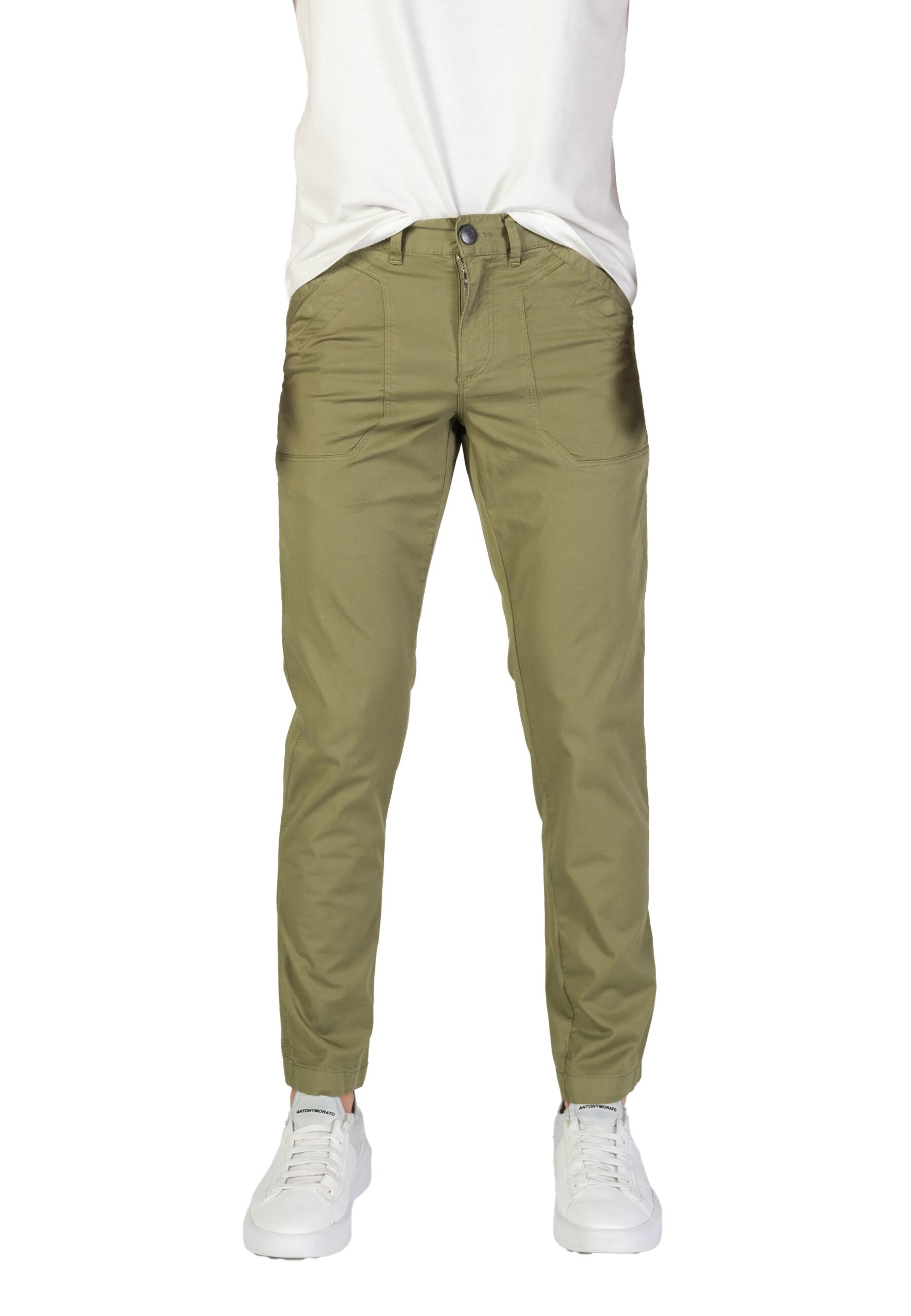 Shop Refrigiwear Men’s Green Trousers 519122 at Brands Seekers