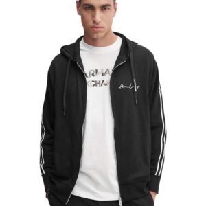 Shop Armani Exchange Men’s Black Sweatshirt 2476287 at Brands Seekers