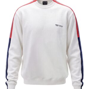 Shop Armani Exchange Men’s White Knitwear 2476289 at Brands Seekers