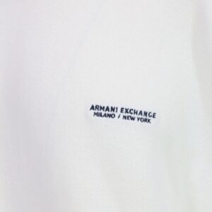 Shop Armani Exchange Men’s White Knitwear 2476289 at Brands Seekers