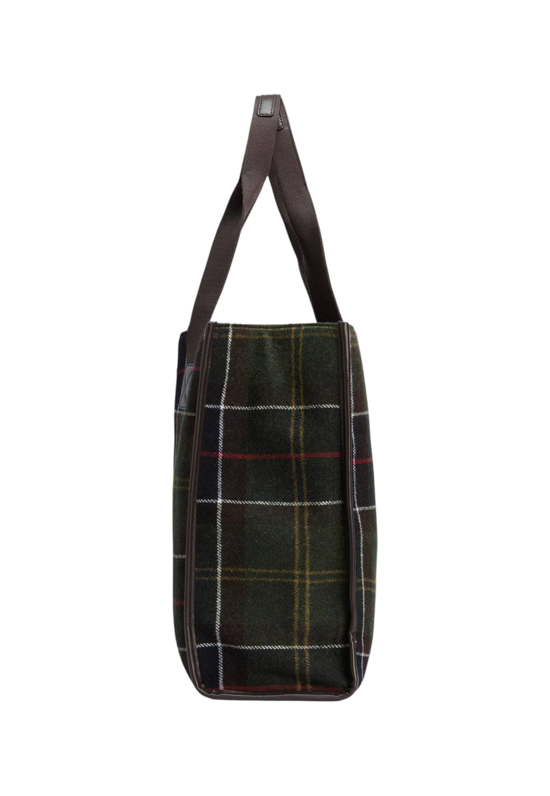 Shop Barbour Women’s Brown Bag TURNBERRY TARTAN TOTE at Brands Seekers
