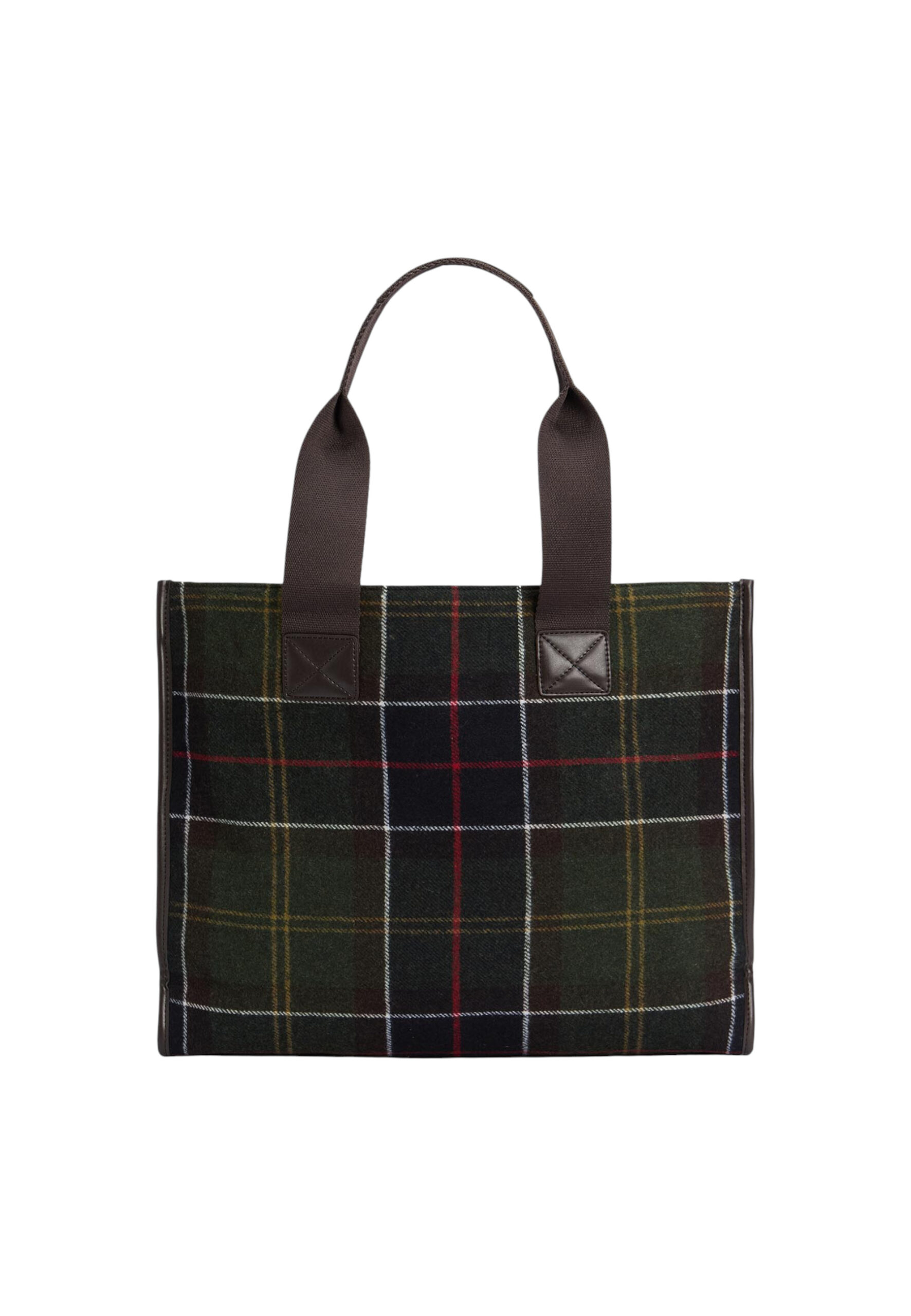 Shop Barbour Women’s Brown Bag TURNBERRY TARTAN TOTE at Brands Seekers