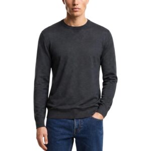 Shop Armani Exchange Men’s Grey Knitwear 2476339 at Brands Seekers