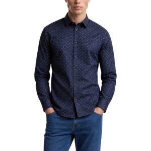 Shop Armani Exchange Men’s Blue Shirt 2476340 at Brands Seekers