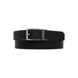 Shop Armani Exchange Men’s Black Belt 2476394 at Brands Seekers