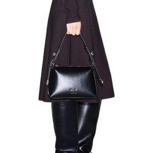 Shop Armani Exchange Women’s Black Bag 2476403 at Brands Seekers