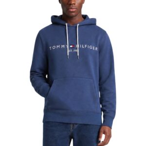 Shop Tommy Hilfiger Men’s Blue Sweatshirt TOMMY LOGO at Brands Seekers