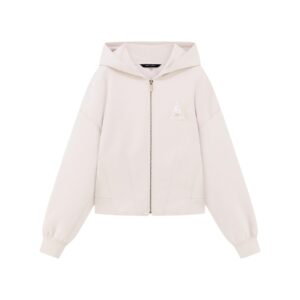 Shop Armani Exchange Women’s Beige Sweatshirt 2476719 at Brands Seekers