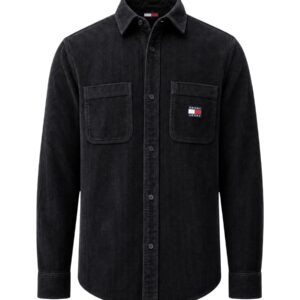 Shop Tommy Hilfiger Jeans Men’s Black Shirt 2476662 at Brands Seekers