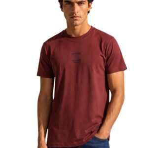 Shop Armani Exchange Men’s Red T-Shirt 2476673 at Brands Seekers