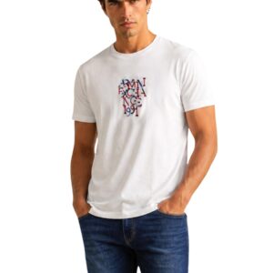 Shop Armani Exchange Men’s White T-Shirt 2476674 at Brands Seekers