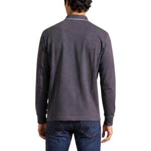 Shop Armani Exchange Men’s Black Polo 2476766 at Brands Seekers
