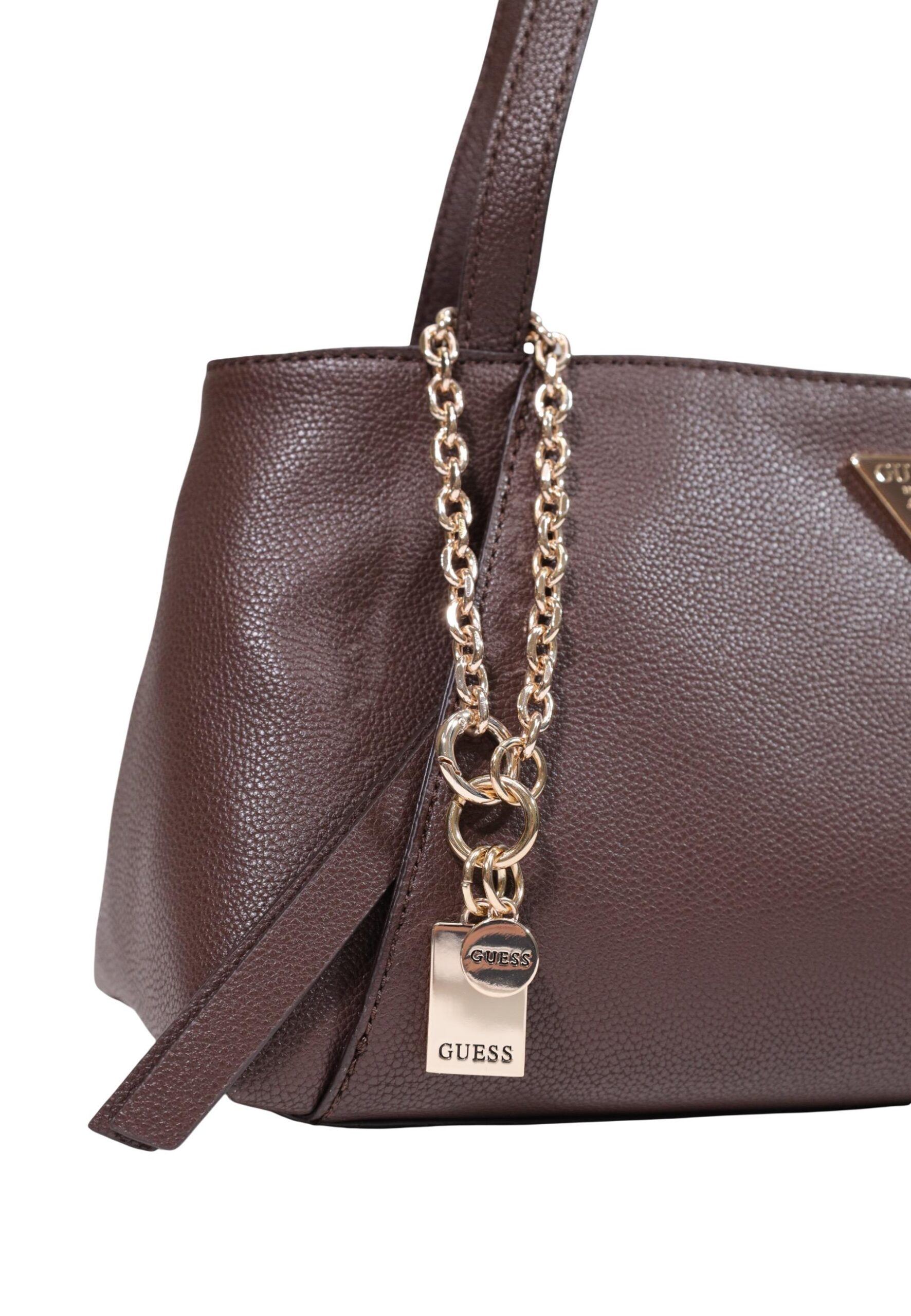 Guess LUCCI GIRLFRIEND SAT Sac marron pour femme