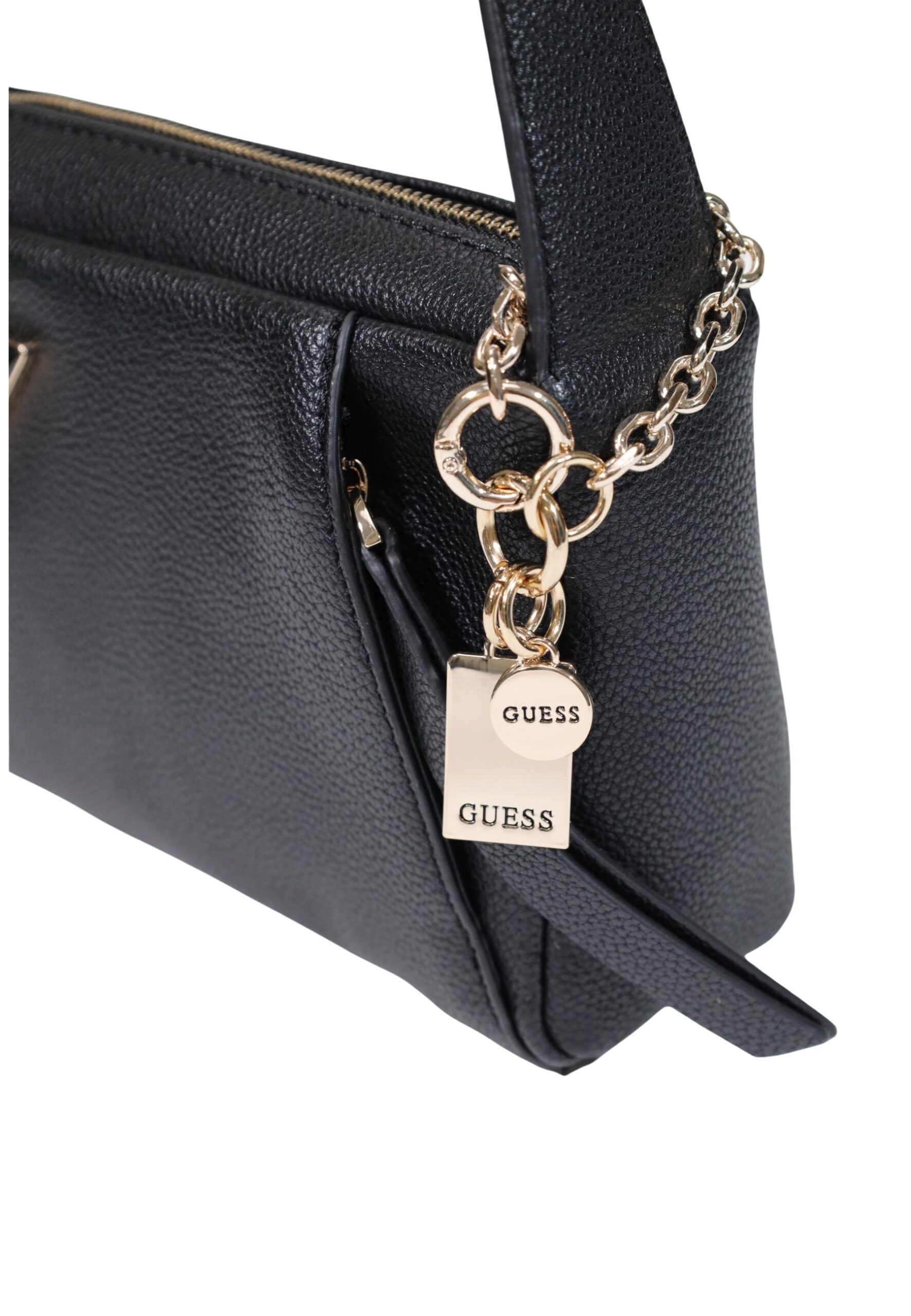 Bolsa preta feminina Guess LUCCI GIRLFRIEND SAT