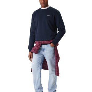 Shop Tommy Hilfiger Jeans Men’s Blue Sweatshirt 2476783 at Brands Seekers