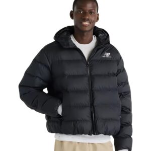 Shop New Balance Men’s Black Jacket MJ62G17OBK at Brands Seekers