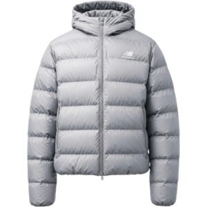 Shop New Balance Men’s Grey Jacket MJ62G17OYST at Brands Seekers