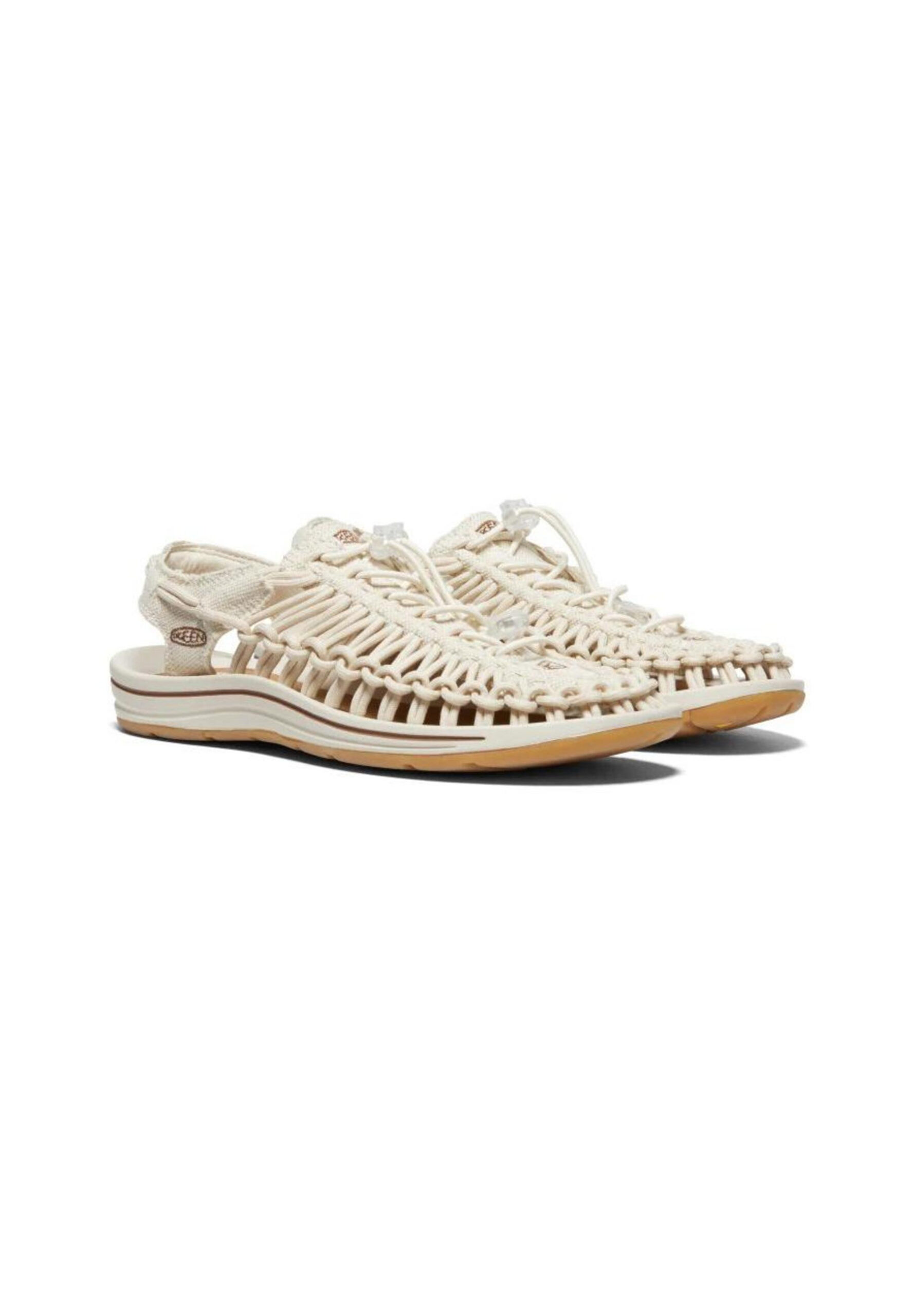 Keen UNEEK CANVAS รองเท้าแตะสีเบจผู้หญิง