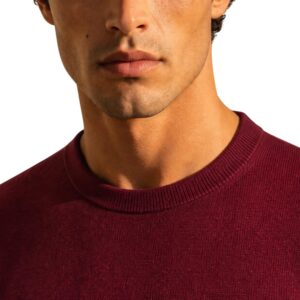 Shop Tommy Hilfiger Men’s Bordeaux Knitwear PIMA ORG CTN CASHMERE at Brands Seekers