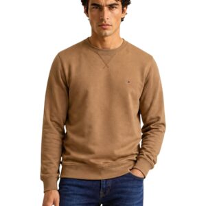 Shop Tommy Hilfiger Men’s Beige Sweatshirt ESS at Brands Seekers
