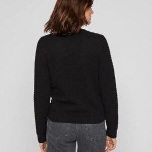 Shop Vila Clothes Women’s Black Knitwear 14082767 at Brands Seekers