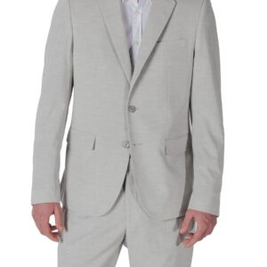 Shop Antony Morato Men’s Grey Blazer MMJS00066-FA650357 at Brands Seekers