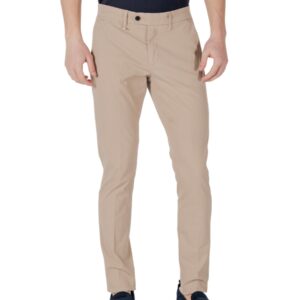 Shop Antony Morato Men’s Beige Trousers MMTR00580-FA800199 at Brands Seekers