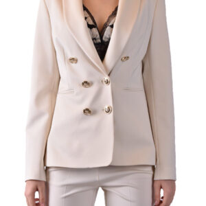 Shop Pinko Women’s Pink Blazer V at Brands Seekers