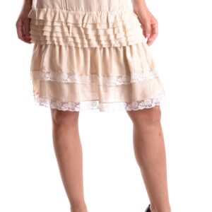 Shop Pinko Women’s Beige Skirt B at Brands Seekers