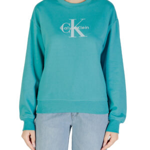 Shop Calvin Klein Jeans Women’s Light Blue Sweatshirt LV047B234G at Brands Seekers