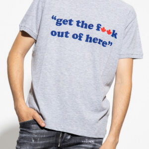 Shop Dsquared Men’s Grey T-Shirt B at Brands Seekers