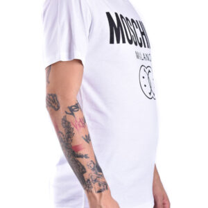 Shop Moschino Men’s White T-Shirt V at Brands Seekers