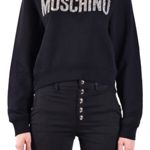 Shop Moschino Women’s Black Sweatshirt V at Brands Seekers