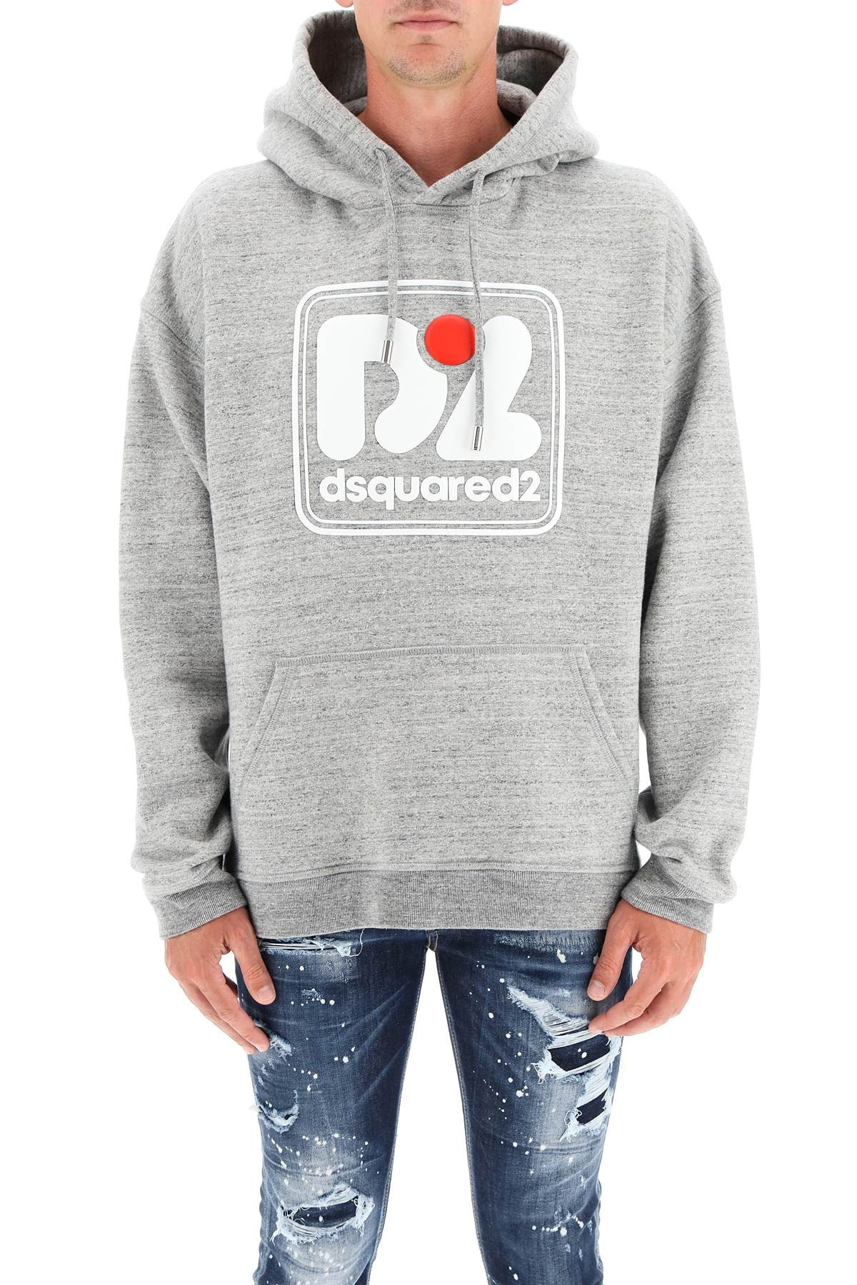 Dsquared B vyriškas pilkas džemperis