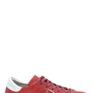 Shop Philippe Model Women’s Red Sneaker B at Brands Seekers