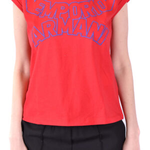 Shop Emporio Armani Women’s Red T-Shirt B at Brands Seekers