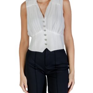 Shop Morgan De Toi Women’s White Top 242-OPLI at Brands Seekers