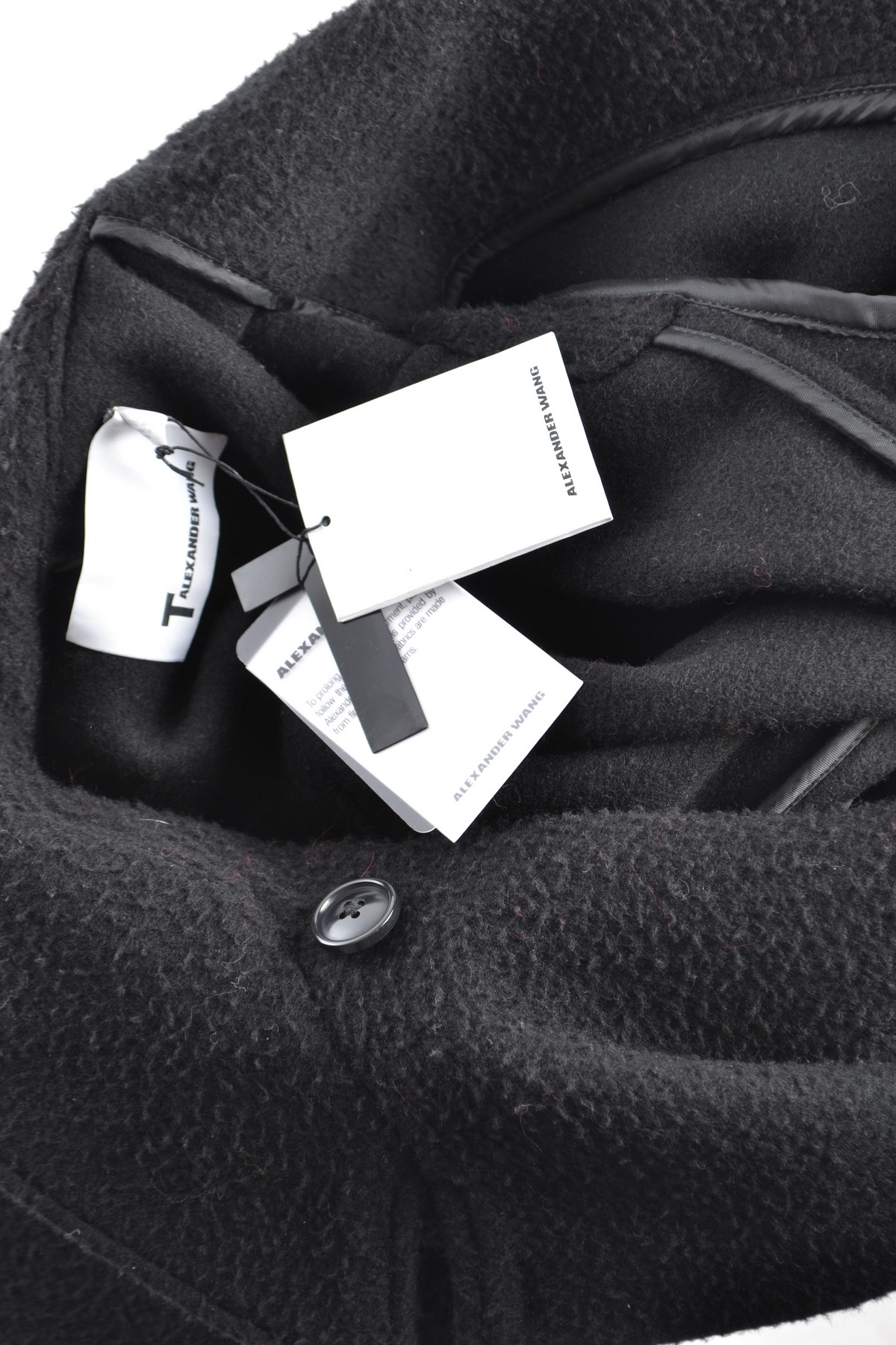 Alexander Wang B பெண்களுக்கான கருப்பு கோட்