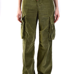Shop Dsquared2 Women’s Green Trouser V at Brands Seekers